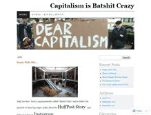 Tablet Screenshot of capitalismisbatshitcrazy.com